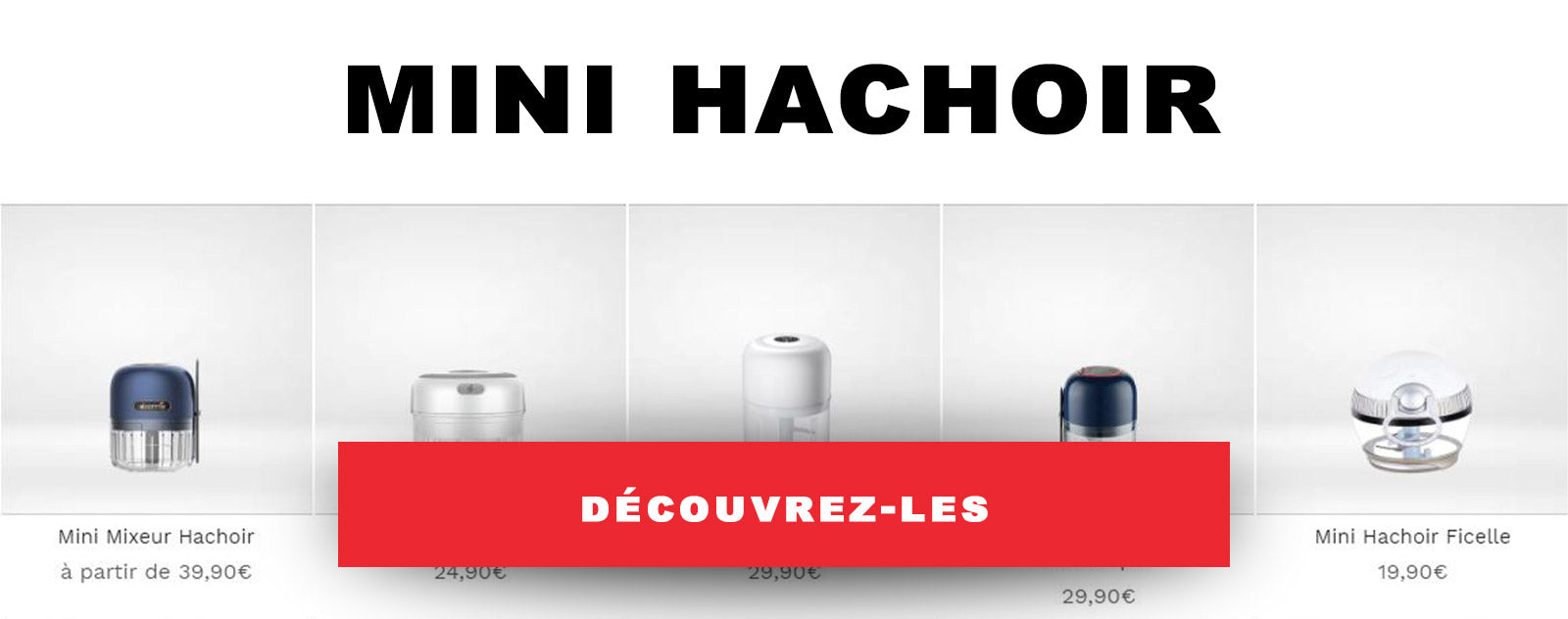 IMAGE COLLECTION MINI HACHOIR ELECTRIQUE