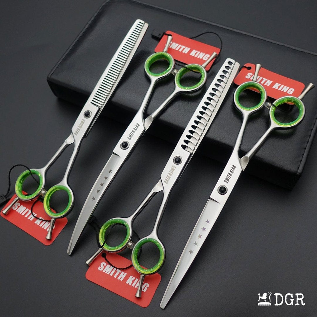 7 Pro. Dog Grooming Scissors Set with Safety Round Tips (New Arrivals –  DogGroomersRock