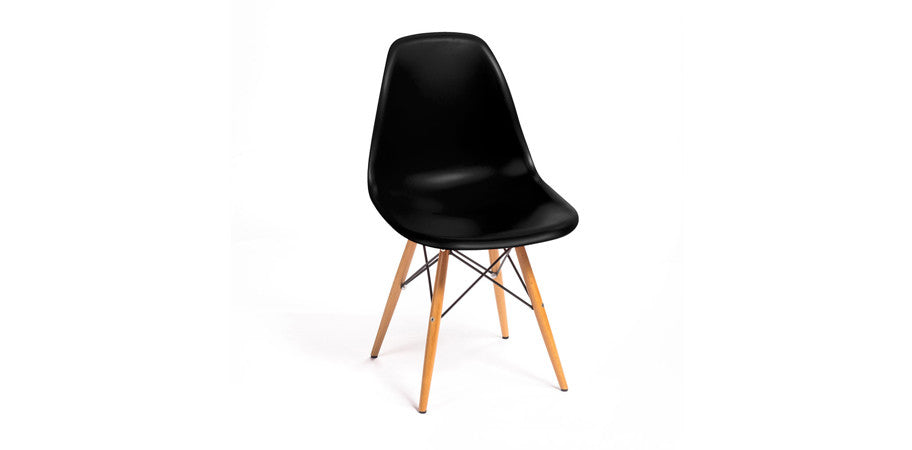 Eames Molded Plastic Ash Dowel Base Side Chair Dsw Kanvass