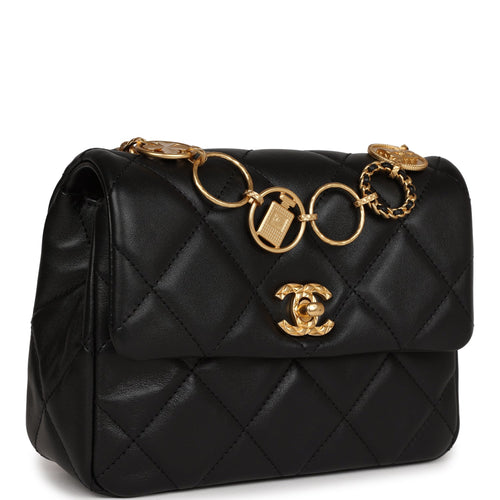 Chanel Small Camera Bag Black Calfskin Mixed Metal Hardware – Madison  Avenue Couture