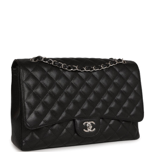 Chanel Black Caviar Triple CC Tote – como-vintage