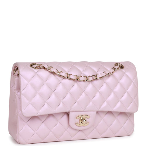 Chanel Pink Quilted Caviar Medium Classic Double Flap Bag – Madison Avenue  Couture