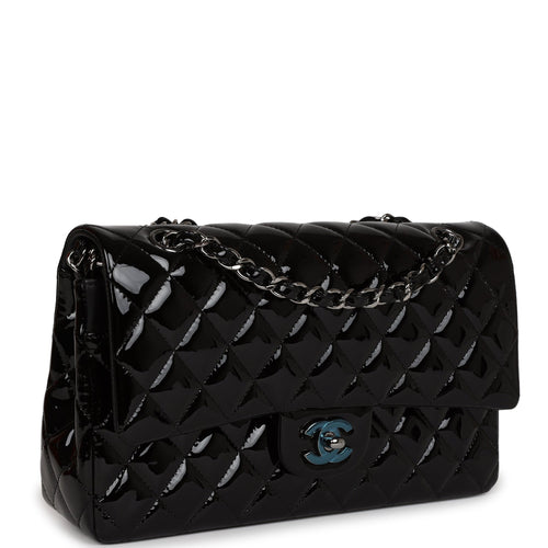 Chanel Classic M/L Medium Double Flap Bag Black Caviar 24K Gold Hardwa –  Coco Approved Studio