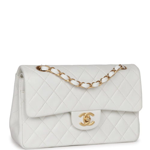 Chanel White Quilted Caviar Medium Double Flap Bag – Madison Avenue Couture