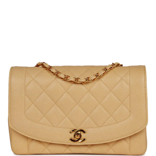 Chanel GST Beige Caviar. Silver hardware. Made in Italy. Series