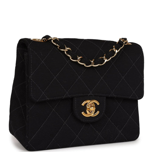 Vintage Chanel Gripoix Pearl Chain Bag Black Satin Gold Hardware – Madison  Avenue Couture