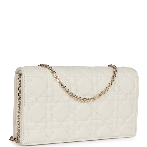 Lady dior crocodile bag Dior White in Crocodile - 31624399