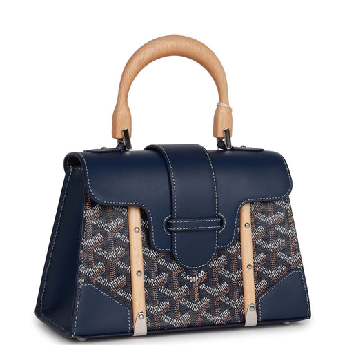 Goyard Goyardine Black and Brown Anjou Mini Reversible Tote Bag Pallad –  Madison Avenue Couture