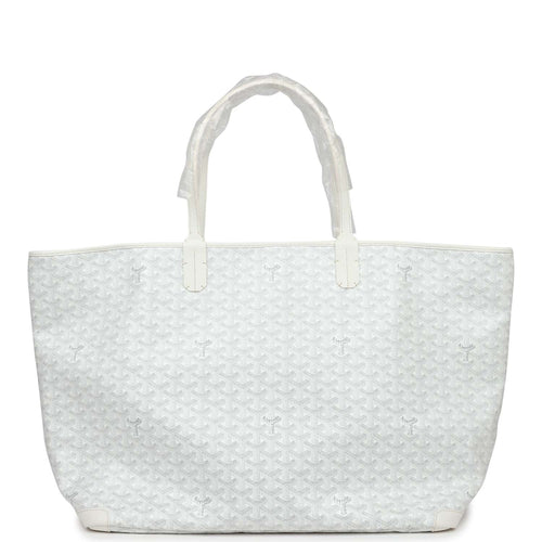 Goyard Saint Louis Saint Louis GM Women's Tote Bag White