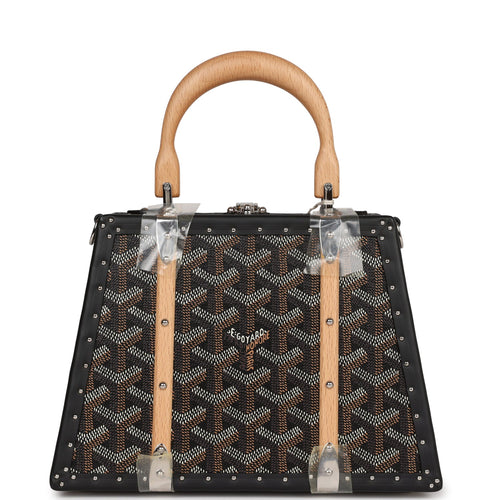 GOYARD Goyardine Mini Saigon Black 1298363