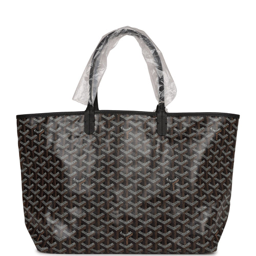 GOYARD-Herringbone-Saint-Louis-PM-PVC-Leather-Tote-Bag-Gray –  dct-ep_vintage luxury Store