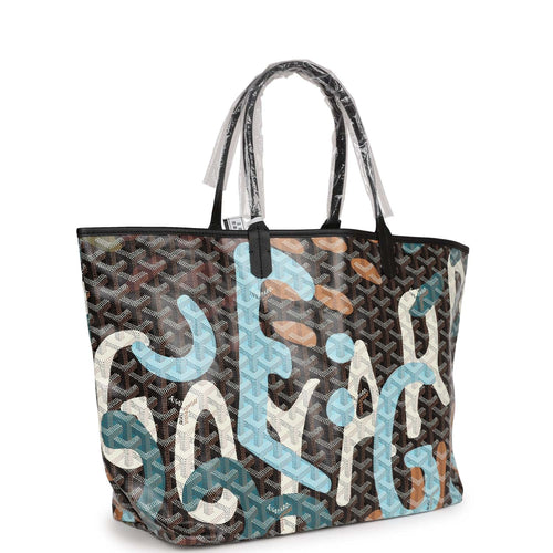 Goyard Goyardine White St. Louis PM Tote Bag Palladium Hardware – Madison  Avenue Couture