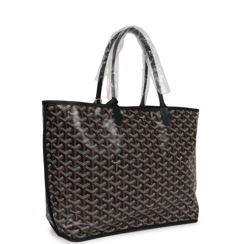 Goyard Goyardine Black Anjou Mini Reversible Tote Bag Silver Hardware –  Madison Avenue Couture