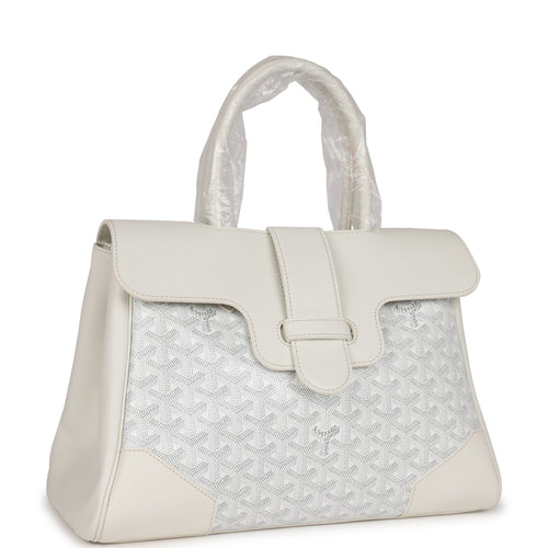 Hermès Birkin 20 Faubourg Sellier Beton Matte Alligator, White