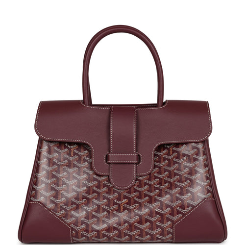 Goyard Rouette Soft PM Grey White Gayardine Leather Tote – The Closet New  York