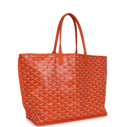 Goyard Goyardine Orange Anjou Mini Reversible Tote Bag Silver Hardware –  Madison Avenue Couture