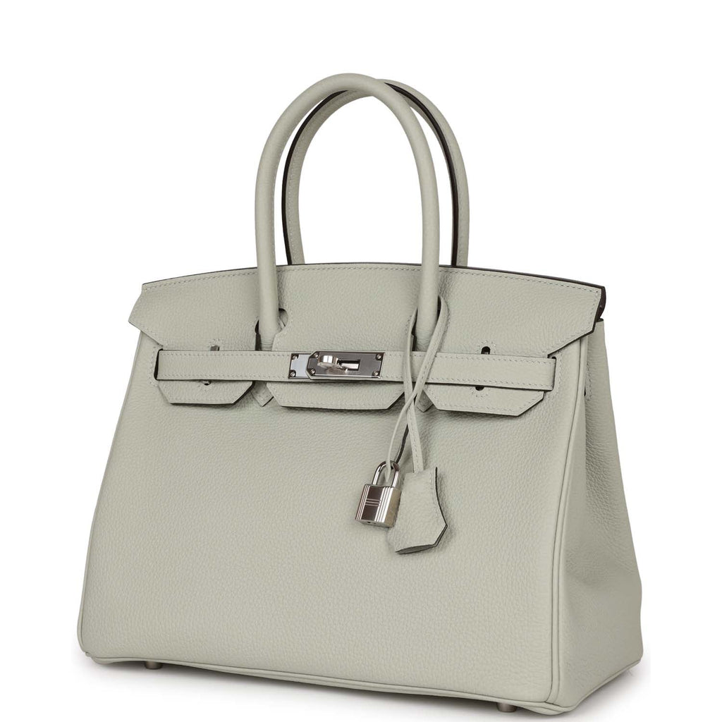 HERMES Togo Birkin 30 Etoupe, FASHIONPHILE