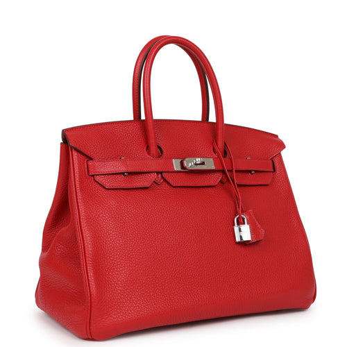 Hermès Birkin 30 Tri-Toned Casaque Rouge Sellier / Bleu Indigo