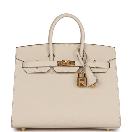 Hermes Birkin Sellier 25 Nata Epsom Gold Hardware – Madison Avenue