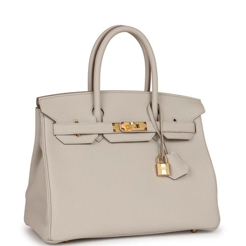 Hermes Birkin Bag 25 Beton Togo Gold Plated Hardware – labelluxe