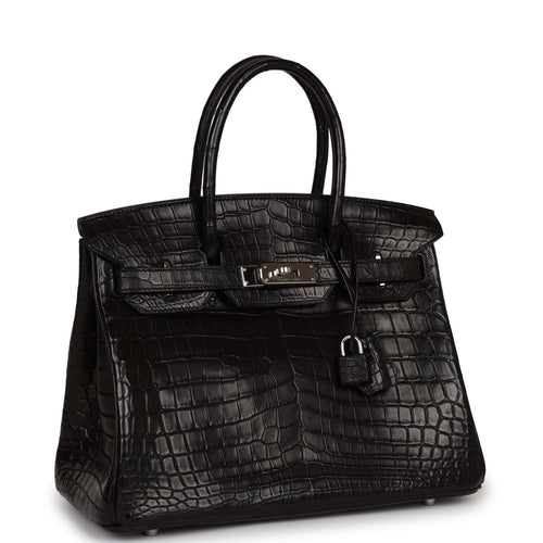 Hermès Birkin 35 Rouge H Alligator Mississippi Matte Palladium