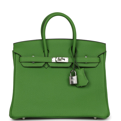 realuxeph - Hermès Birkin 25 Vert Rousseau in Togo Leather with Palladium  Hardware available on hand ✨ DM / message us at viber / whatsapp  +(63)9153281803 Love, ReaLuxe ✨ . . . . . . . . . . . . #