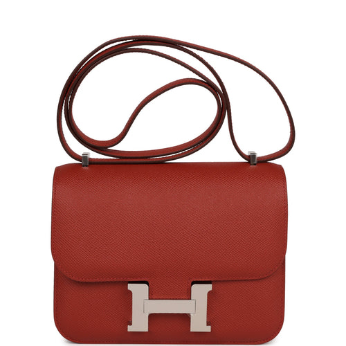 HERMES Box Constance 18 Rouge H 1199888