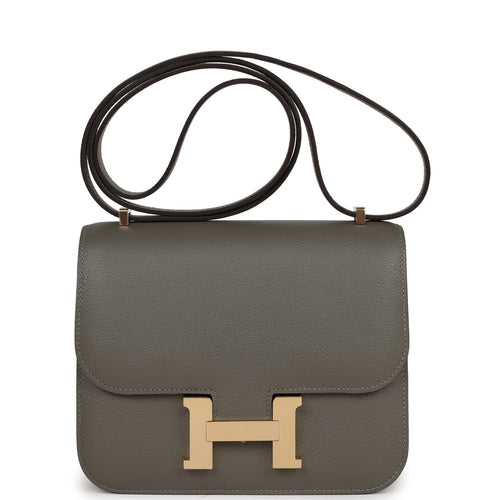 HERMES Evercolor Constance 18 White 923793