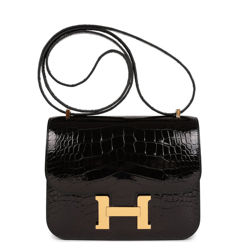 Hermes Constance Bag 18 Chai Matte Alligator Gold Hardware – Mightychic