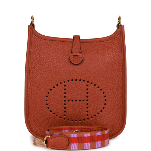 Hermès Evelyne 29 Taurillon Clemence Rouge Sellier