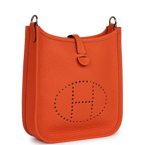 Hermes Evelyne TPM Feu Clemence Palladium Hardware – Madison