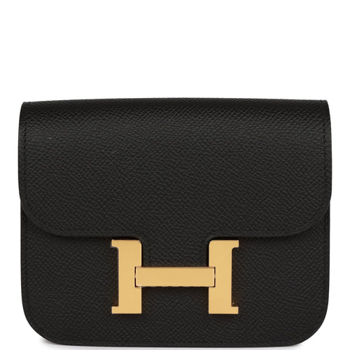 Hermes Constance Slim Wallet Brique Evercolor Palladium Hardware – Madison  Avenue Couture