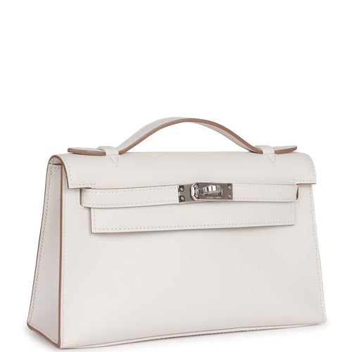 Hermès Kelly 20 Mini II Sellier Gris Perle Ostrich with Gold Hardware –  Bagsers