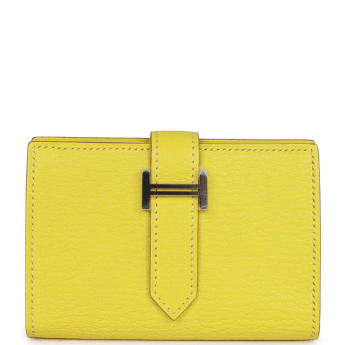 Hermes Constance Compact Wallet Rouge de Coeur Epsom Palladium Hardware –  Madison Avenue Couture