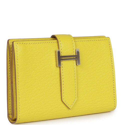 Hermes Constance Compact Wallet Rouge de Coeur Epsom Palladium Hardware –  Madison Avenue Couture