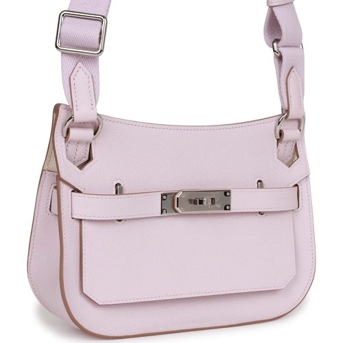 Hermes Mini Sac Roulis Bag In Rose Dragee Swift Leather