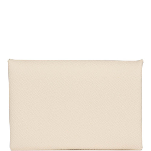 Shop HERMES Calvi card holder (H078475CKAE, H044164CKS3