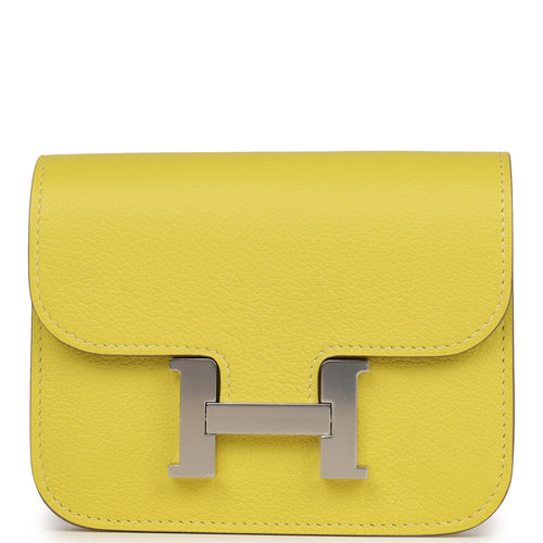 Hermes Constance Slim Wallet Beton Evercolor Gold Hardware – Madison Avenue  Couture