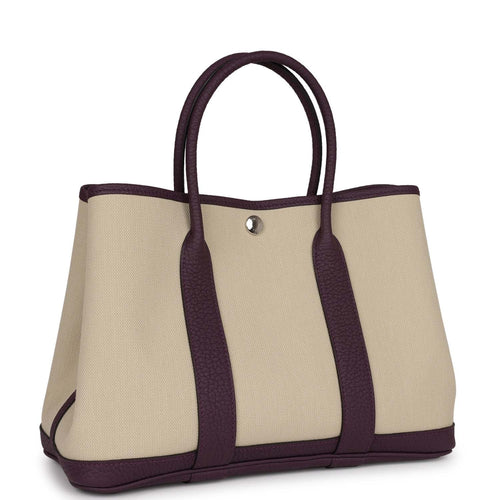 HERMES Garden Party 36 PM Tote Bag Negonda Etoupe Purse 90185089