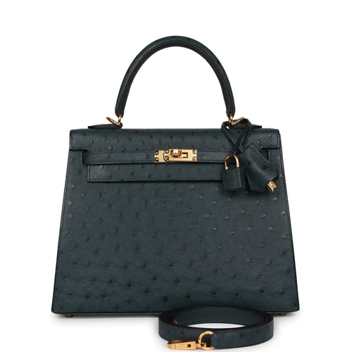 hermes ostrich bleuet