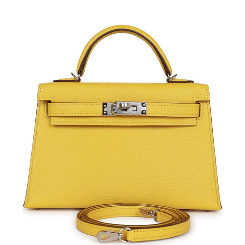 Hermes Kelly 25 Sellier Bag Nata Epsom Leather with Palladium Hardware –  Mightychic