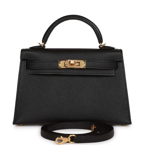 HERMÈS, VERT AMANDE SELLIER KELLY 25CM OF EPSOM LEATHER WITH PALLADIUM  HARDWARE, Handbags & Accessories, 2020