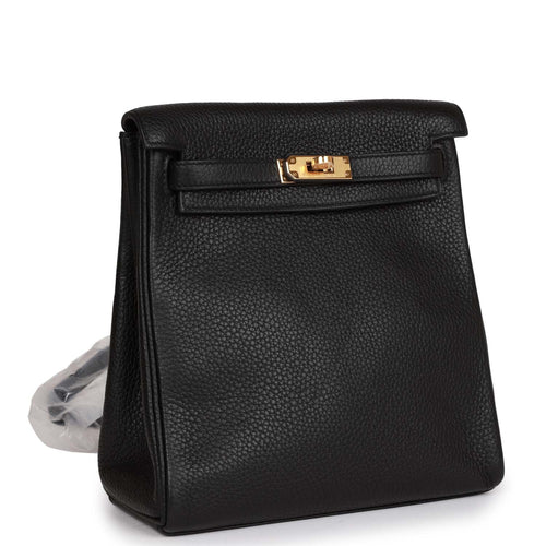 Hermes Kelly Pochette Anemone Ostrich Permabrass Hardware – Madison Avenue  Couture