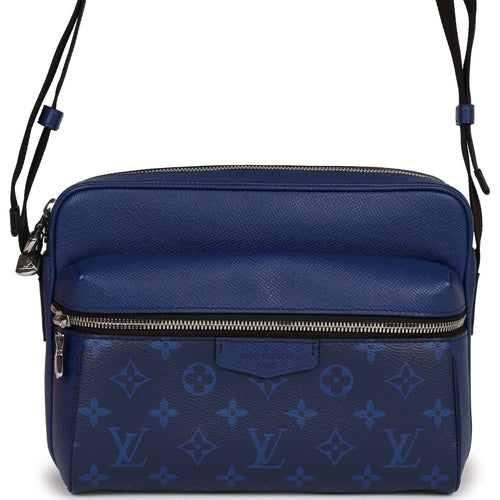 Vintage Louis Vuitton Blue Monogram Denim Pleaty – Madison Avenue Couture