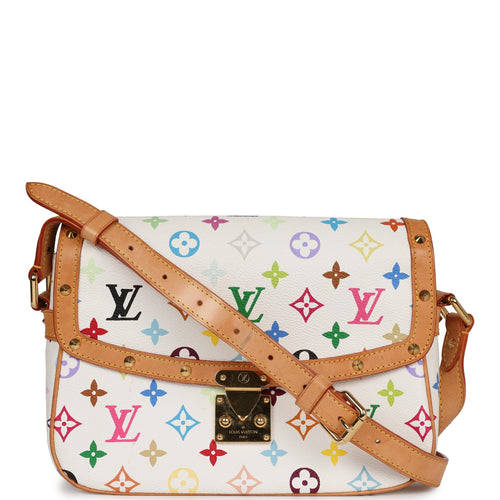 Louis Vuitton Louis Vuitton Sologne White Multicolor Monogram