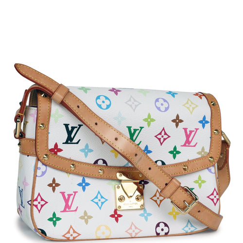 Louis Vuitton White Multicolor In Women's Bags & Handbags for sale
