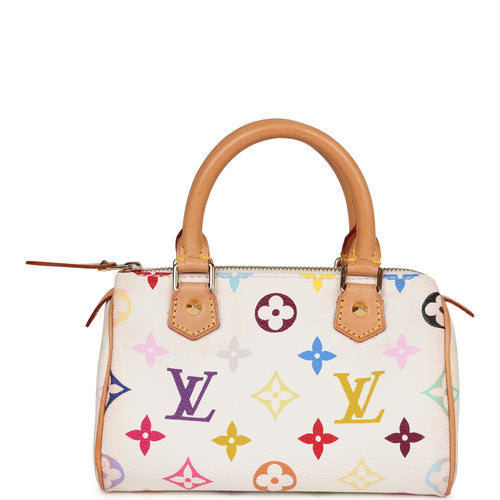 Louis Vuitton Cherry Blossom retro bag x Takashi Murakami Brown Cloth  ref.110009 - Joli Closet