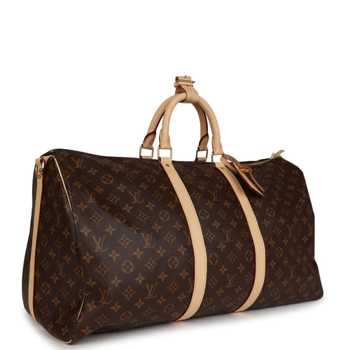 Louis Vuitton Keepall Bandouliere Bag Limited Edition Upside Down Monogram  Ink50 at 1stDibs