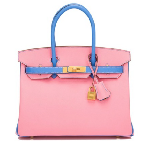 Pink Thing of The Day: Rare Pink Hermes Kelly Doll Bag