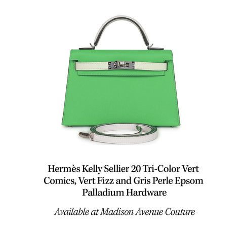 The newest color in our Spring/Summer 2023 collection! Vert